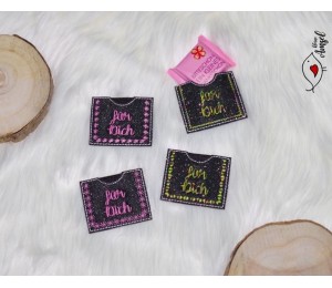 ITH Stickserie - Mini Hüllen mit Sprüchen